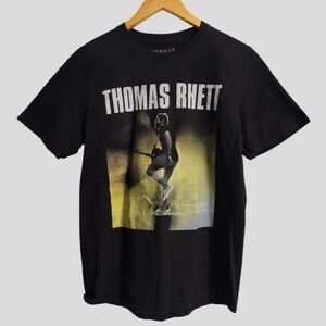 Thomas Rhett T-Shirt Unisex Large Black Short Sleeve Crewneck Graphics Country